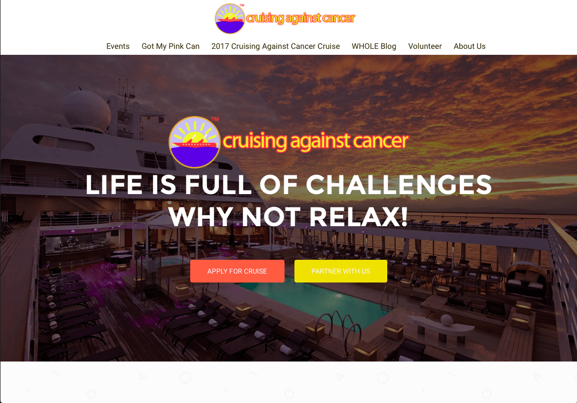 Screen Shot of CAC Website