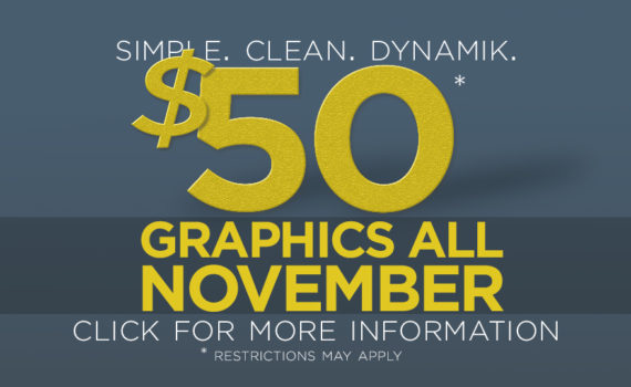 $50 Graphics All November